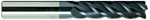 LONG LENGTH, CORNER RADIUS, VARIABLE FLUTE FOR STEEL, AlTiN COATED