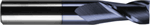 REGULAR LENGTH 2 FLUTE AlTiN COATED