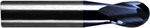 2 FLUTE STUB LENGTH AlTiN COATED